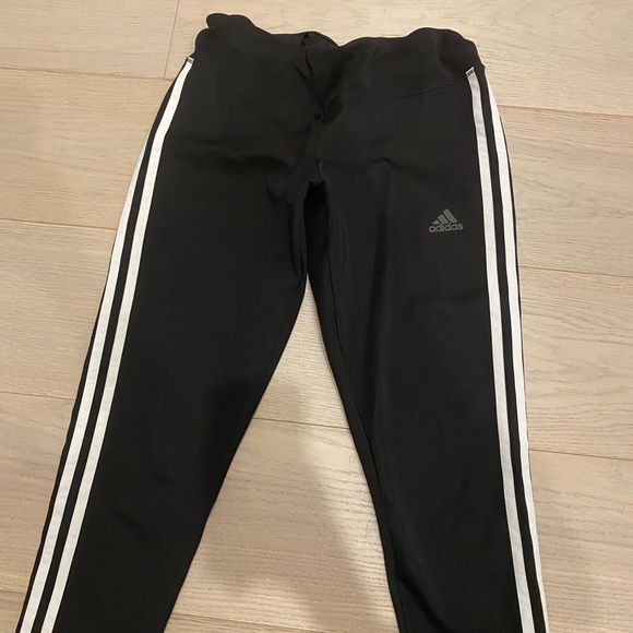Adidas workout pants ankle length size M excellent condition - Picture 1 of 2